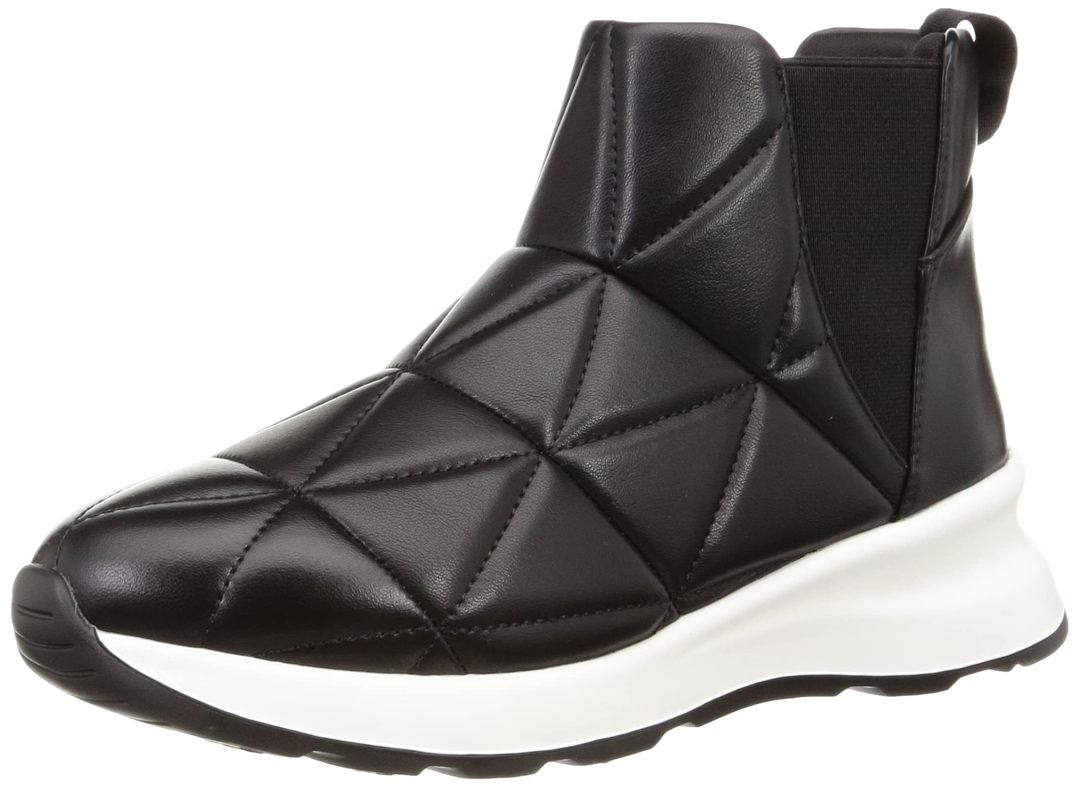 

on Mid Cut Quilted Sneakers 2739 Black cm E [Lanvin Blue] Women s 23.0 чорний