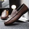 Men's four-season Doudou shoes, low-top shoes, casual Korean version of trendy men's shoes, versatile and one-pedal lazy young men's shoes