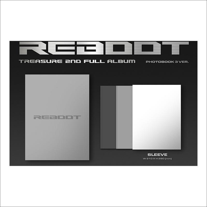 [POB] TREASURE AL 2-lea ALBUM COMPLET [REBOOT] (CARTE FOTO VER.) + Cadou gratuit