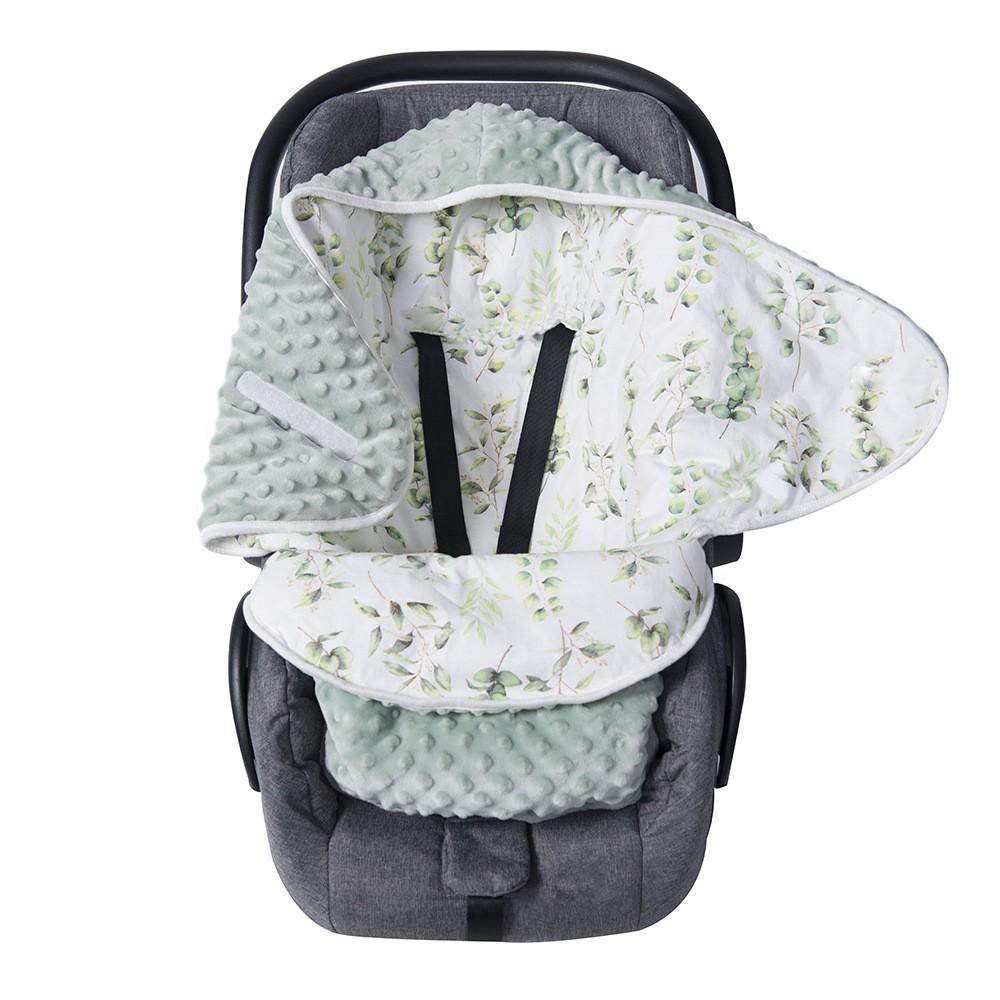 Thick Winter Baby Swaddle Blanket for Baby Stroller Car Seat Super Soft & Warm Double Sided Baby Swaddle for Newborn 0-12 Months