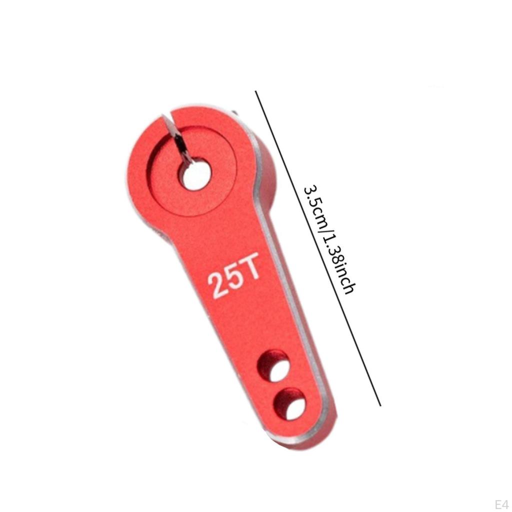 1/10 RC Car 25T Steering Arm for Axial Model Vehicles Crawler DIY Accs