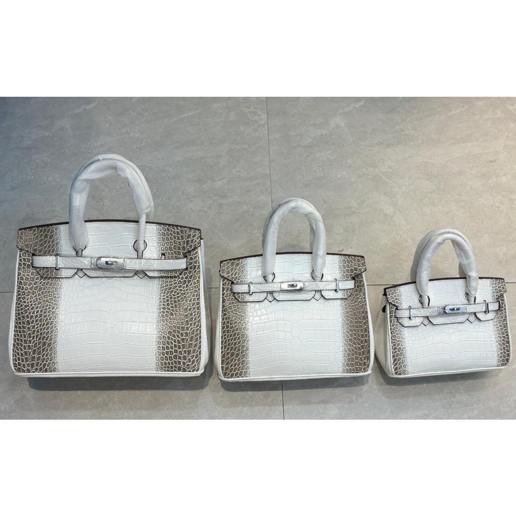 Geantă platinum cu model crocodil transfrontalier 20/25/30 cm Modă europeană și americană geantă tote portabilă cu model piatră en-gros