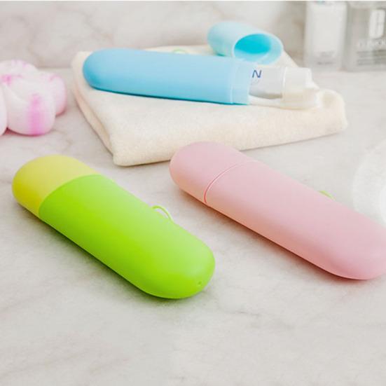 Portable Travel Toothpaste Toothbrush Holder Storage Cup Bathroom Accessories