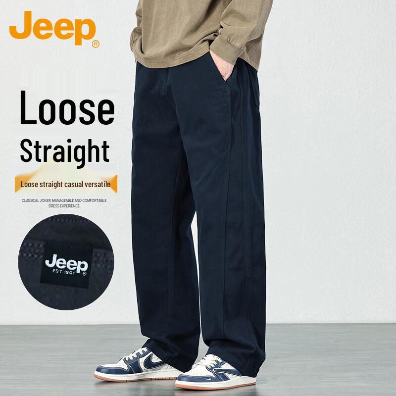 JEEP Men s Casual Straight-Leg Trousers XL