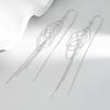 Tancise 925 Sterling Silver Zircon Earrings Drop Earrings For Women Wedding Party Gifts