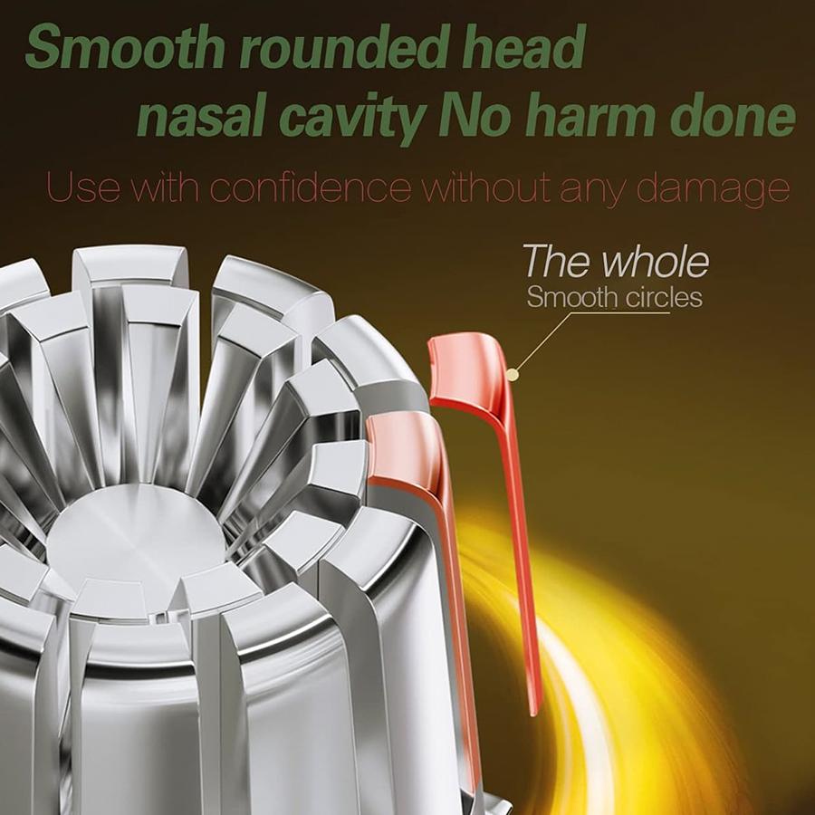 

Hand Movement Ear Nose Trimmer Eyebrow Shaver Nose Hair Anti Pinch Lnjury Hair Scissors Shaving Hair Removal Barbershop Tools