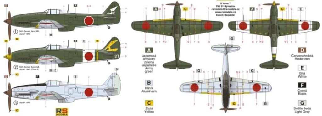 RS Model Japan Kawasaki Ki61 Hien Type II Revised Limited Edition Plastic Model 48008 1/48