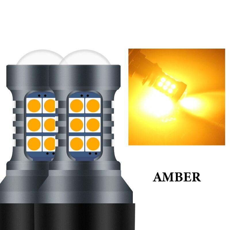 2 Stück T20 LED 7440 7443 LED WY21W W21W LED-Lampen Auto Signalleuchte T20 3030SMD Rückfahrlicht Superhell