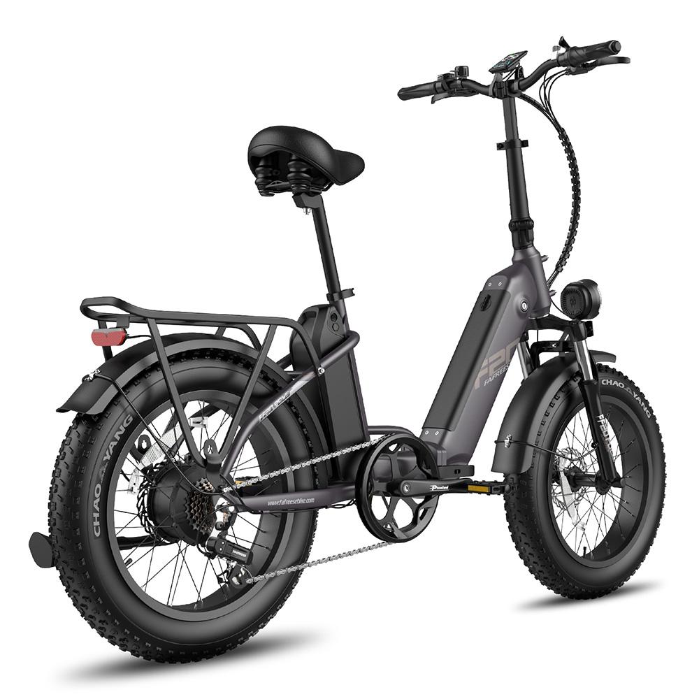 Electric Bicycle All Terrain Fafrees FF20 Polar 500W Motor 20" Fat Tire Adult Electric Bike 48V 26.8AH Shimano 7 Speed Max Load 150Kg