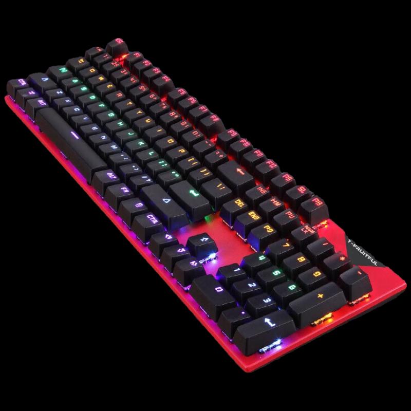 

Y-FRUITFUL K137 Wired RGB Mechanical Gaming Keyboard