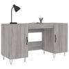 Birou Sonoma Gri 140x50x75 cm PAL