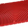 2Pcs Wood Graining Rubber Wall Brush Painting Tools Texture Pattern Scumble Tool Red