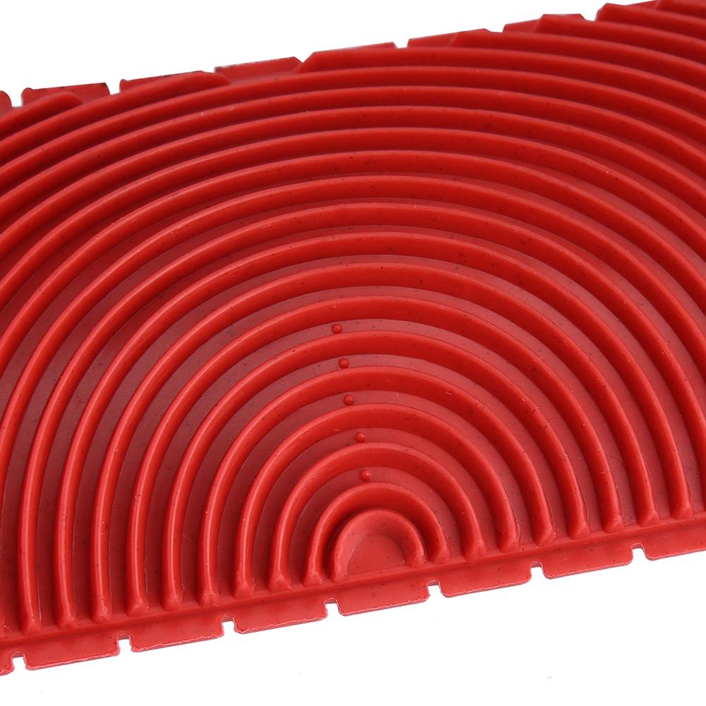 2Pcs Wood Graining Rubber Wall Brush Painting Tools Texture Pattern Scumble Tool Red