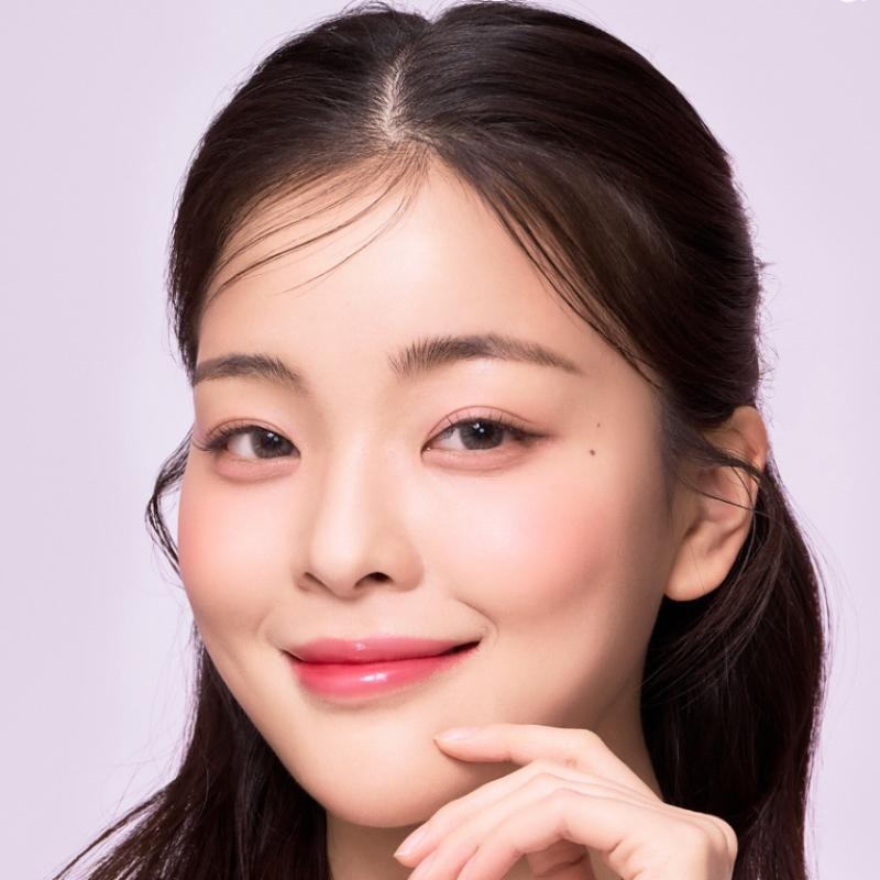 Daiso [released] LarGer Personal Tone CorrectinG Blur Pact 5.5 G  Lavender 