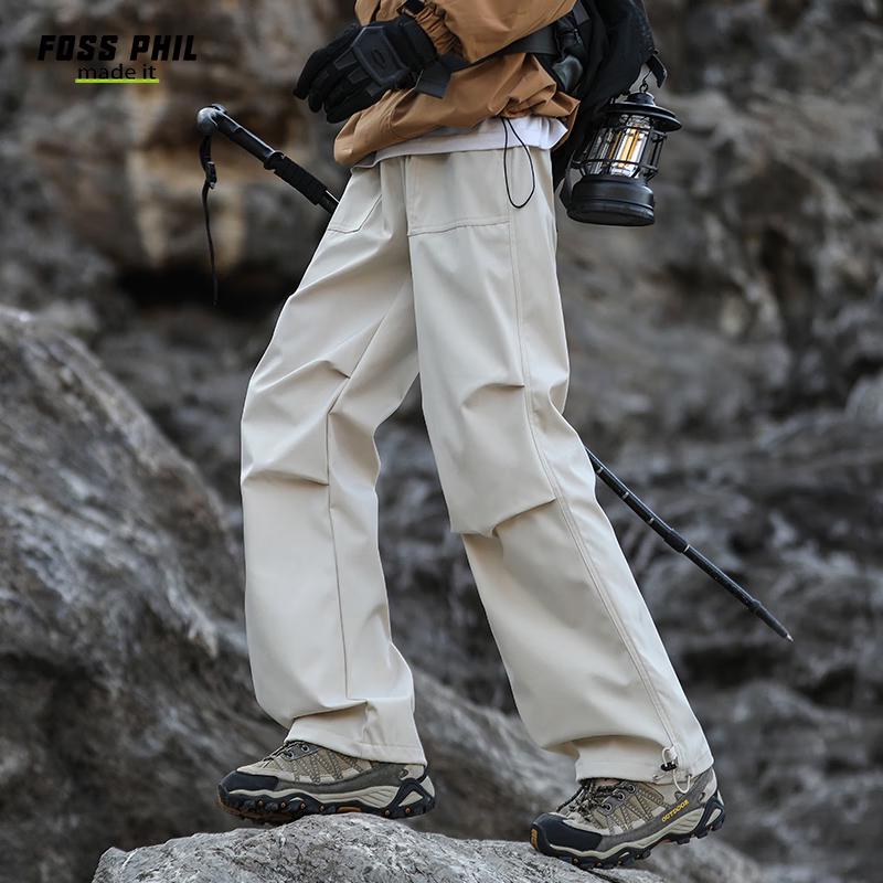 Foss Phil Men's Autumn/Winter Loose Straight Cargo Pants