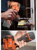 Compact Brushless High-Power Impact Drill with Rechargeable Lithium Battery for Household Use
