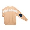 WEB Exclusive Back Logo Adult Size L Sweatshirt L Beige [Mikihouse] Sweatshirt, (175-185cm), Beige. Kids' 10-5683-140