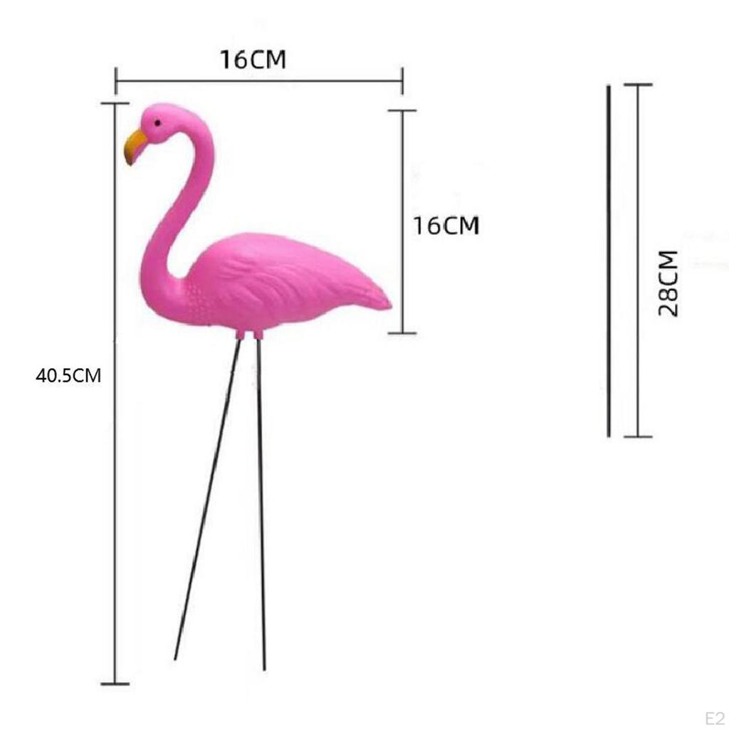 Elegant Flamingo Garden Sculpture for Outdoor Decor