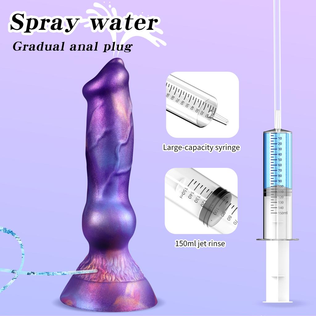 New Animal Ejaculating Dildo With Suction Cup Huge Penis Monster Dog Knot Squirting Anal Sex Toy For Men