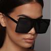 Fashion Square Oversized Sunglasses for Women Shades Sunglasses UV Protection Glasses