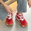 Star with the Same Red Platform German Training Shoes Women's Height Increase Casual Couple Trendy Shoes Retro Versatile Sports Shoes