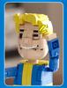 Cross-border MOC Lego-Compatible Fallout Shelter Building Blocks: Vault Boy Model Toy