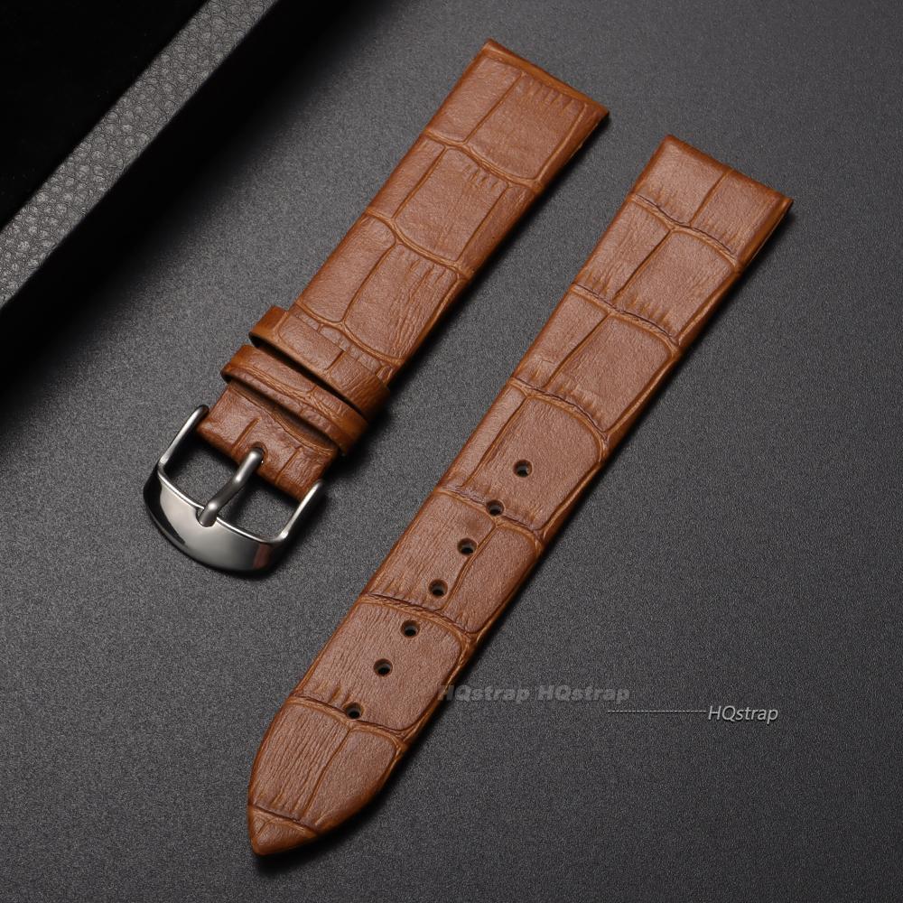18mm 20mm 22mm Vintage Leather Watchbands Pin Buckle Watchband Soft Smart Watch Band Cowhide Bracelet Sport Waterproof Wristband