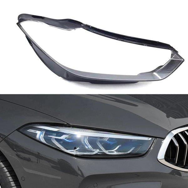 

Для BMW 8 серии G15 2019-2025 Левый плафон Крышка передней фары Прозрачный корпус фары Линза