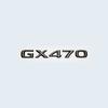 Glossy Black 3D ABS Letters Number GX400 GX460 GX470 Emblem For Lexus Car Trunk Logo Sticker Badge Accessories
