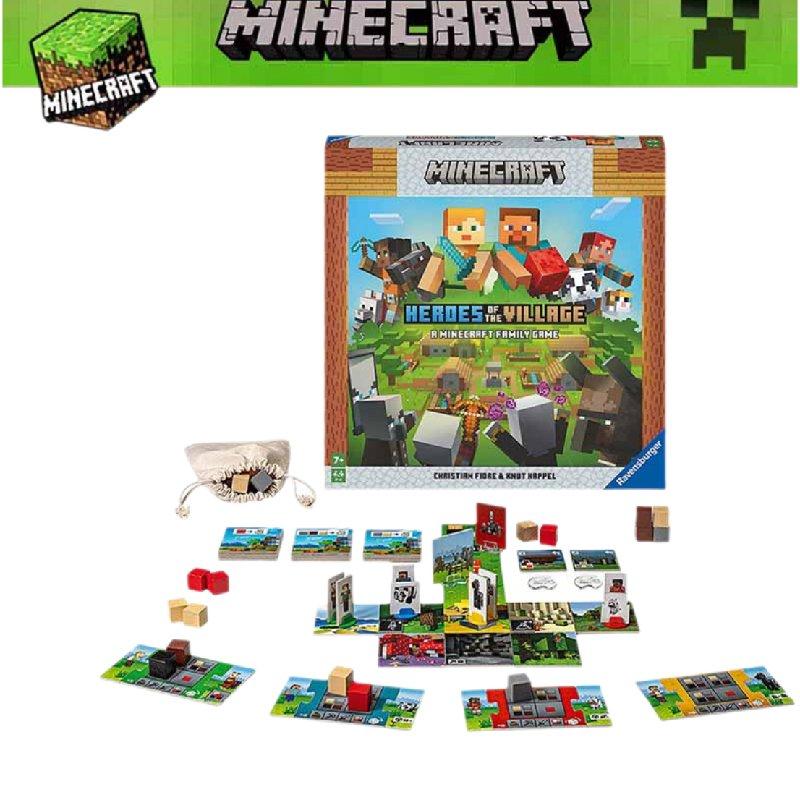 Minecraft Card Board Games Family Entertainment Multiplayer Party Activity Item
