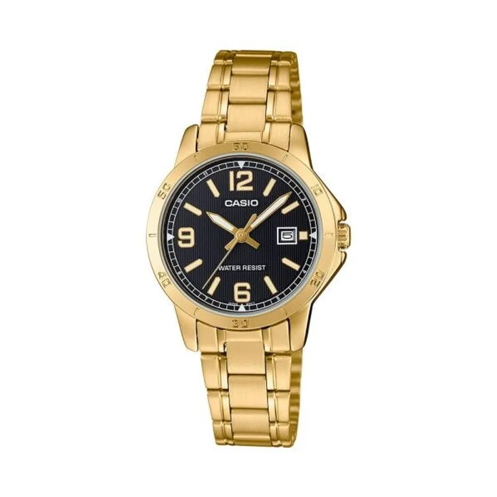 [Cio] LTP-V004G-1B Standard Analog Women s Metal Watch