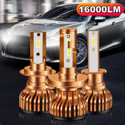 Auto H7 led světlomet Mini H11 LED Světlo H4 LED H1 9005 9006 HB3 HB4 H13 9004 9007 Lampa Car 16000LM 6500K Nízká dálková světla Turbo