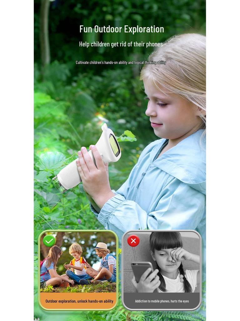 Handmikroskop für Kinder mit hoher Vergrößerung für Schüler