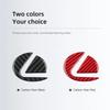 Auto-Lenkrad-Dekorationsaufkleber Kohlefaser-Emblem für Lexus F SPORT ES RX NX LS UX LM LX GX LC RZ IS CT GS RC HS SC TX