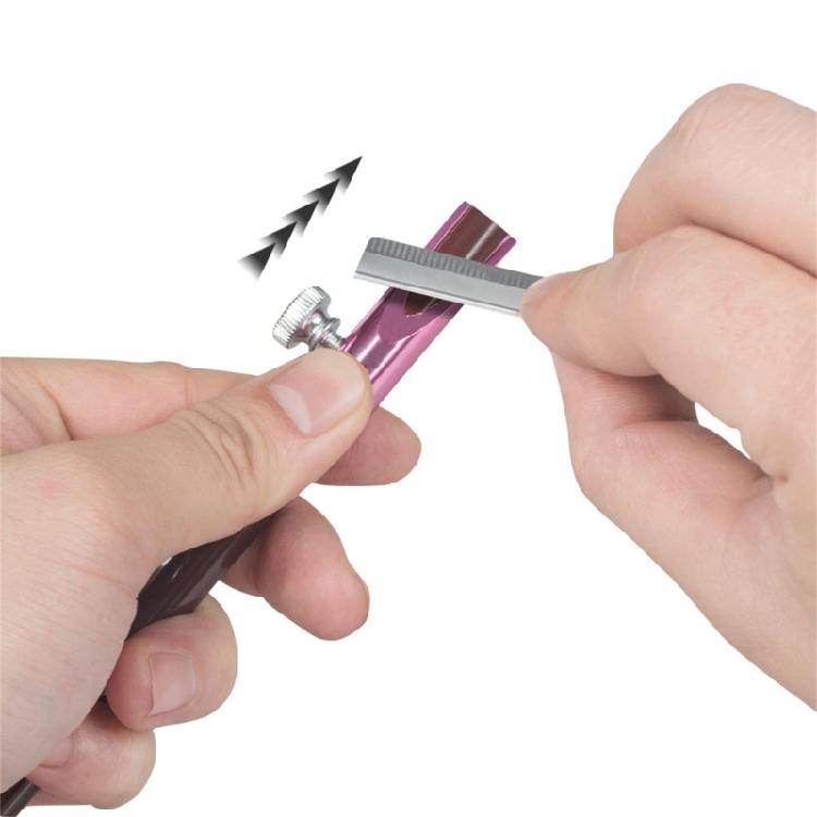 Make-up-Bleistiftspitzer Hilfswerkzeug Augenbrauenstift-Schärfhilfe-Werkzeug für Klassenzimmer, Büro und Make-up-Studios