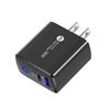 36W PD+QC3.0 Fast Charger for Apple Devices - Compatible with US/EU
