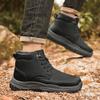New outdoor sports men's shoes snow boots men's winter velvet thickened warm thick soles heightened non-slip snow shoes