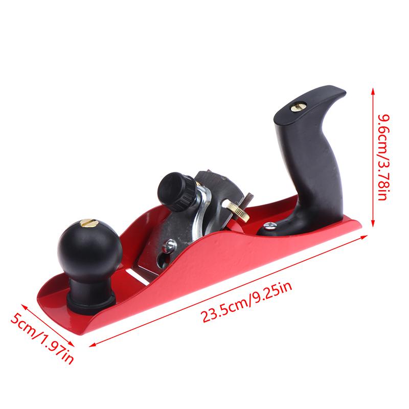 

Мини-рубанок по дереву, небольшой ручной рубанок для обрезки, низкоугольный рубанок для ручных инструментов по деревообработке своими руками 5*23.5*9.6cm