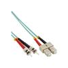 Network Cable - Inline - Sc Multi-mode - 2 M - Om3 Fiber Optic - Halogen-free - Turquoise