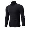 Men S Half Turtleneck Knit Sweater Solid Color Casual Spring Autumn