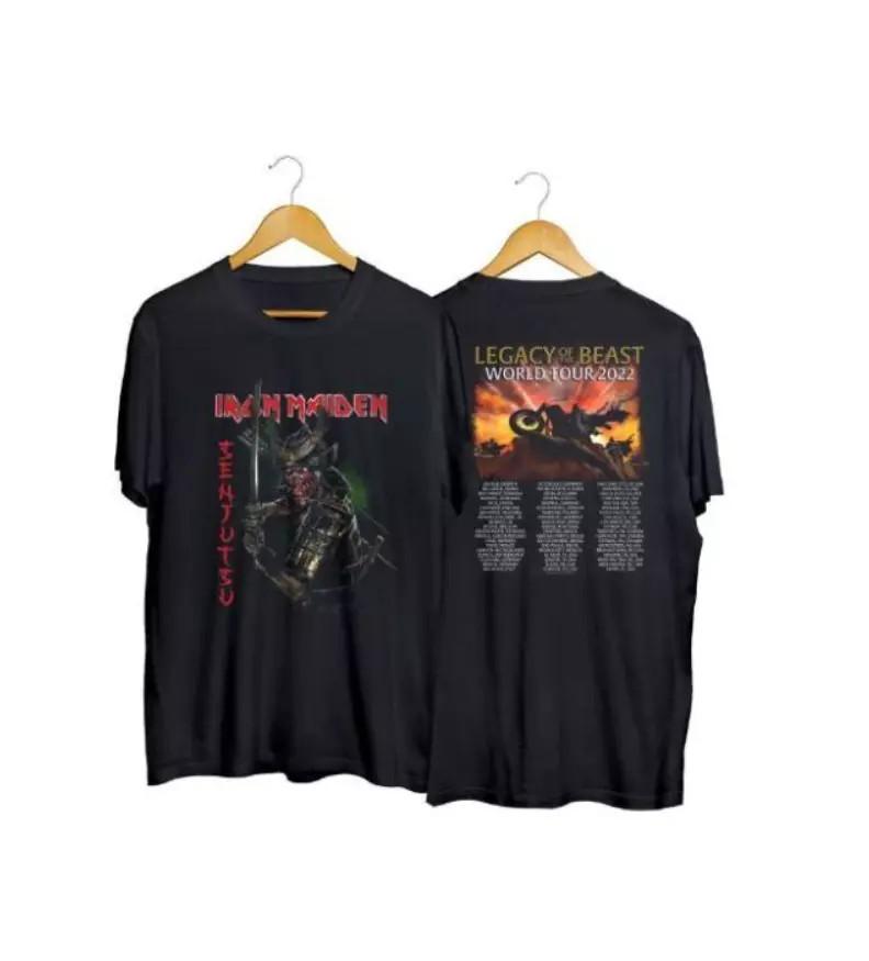 

Legacy of the beast Iron Maiden Senjutsu 2022 tour shirt 2XL