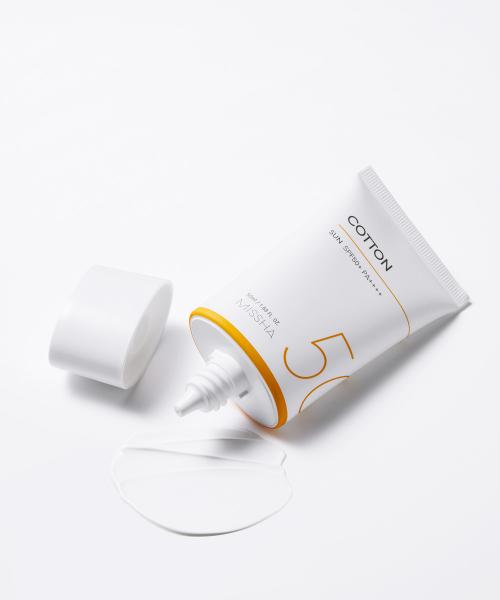 [Missha] All-Around Safe Block Cotton Sun Cream SPF50+/PA++++ 50ml