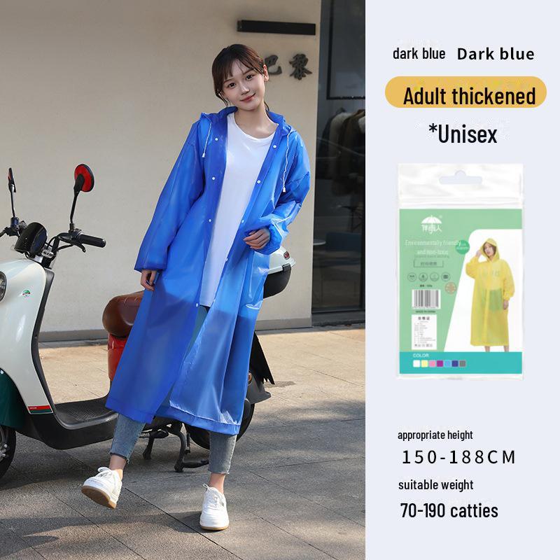 "Children's Full-Body Rainstorm-Proof Disposable Raincoat for Boys and Girls with Backpacks"