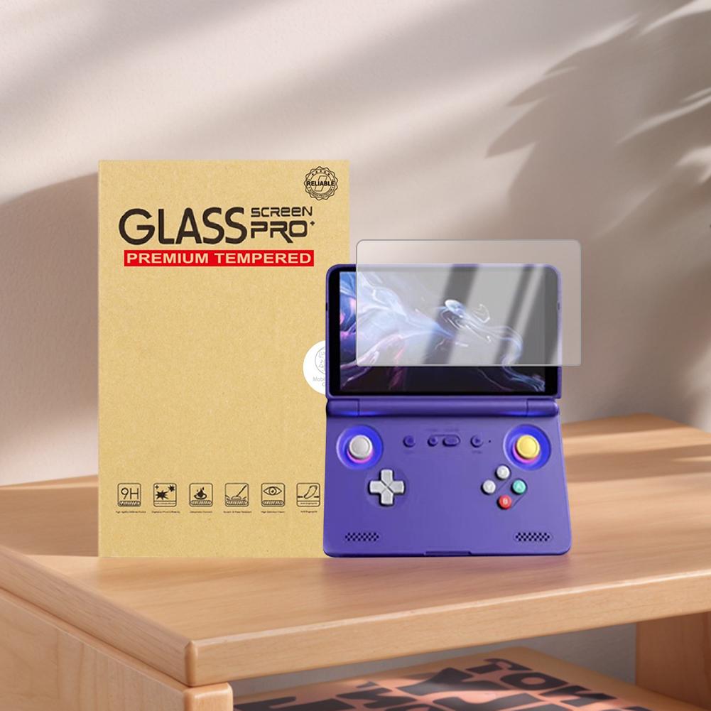 For Retroid Pocket Flip2 Tempered Glass Screen Protector for RPF2 Retroid Flip 2 Console 9H HD Tempered Film Screen Protectors