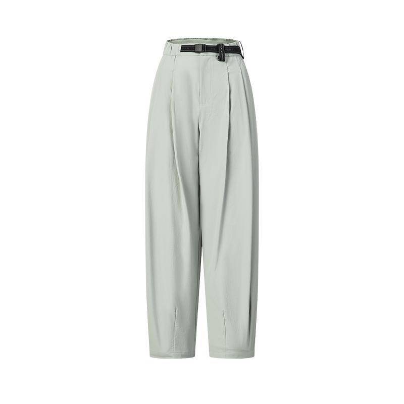 FILA Explore Classic Versatile Comfortable Simple Casual Pants Women bottoms Misty-Gray A11W627801FGY S