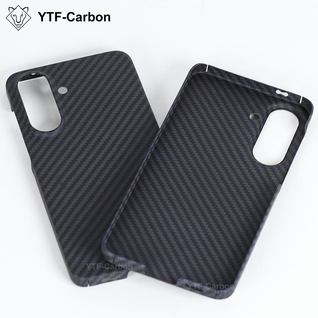 YTF For Samsung Galaxy A57 Case Aramid Fiber Carbon Magnetic Kevlar Thin Light Premium Galaxy A57 A56 Cover Slim Black Men Hard