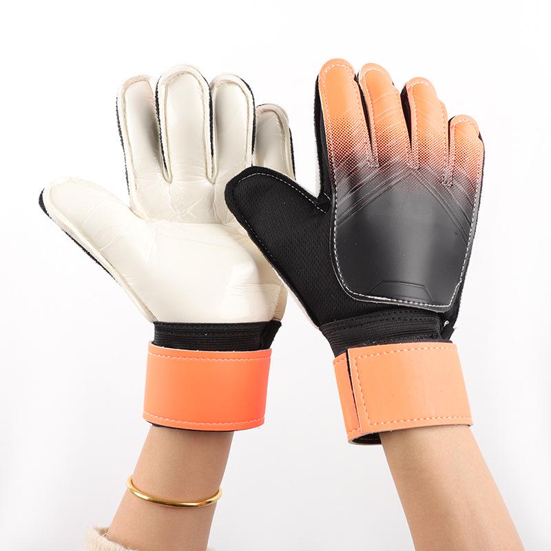 Latex Finger Protection Football Goalkeeper Gloves for Children & Adults