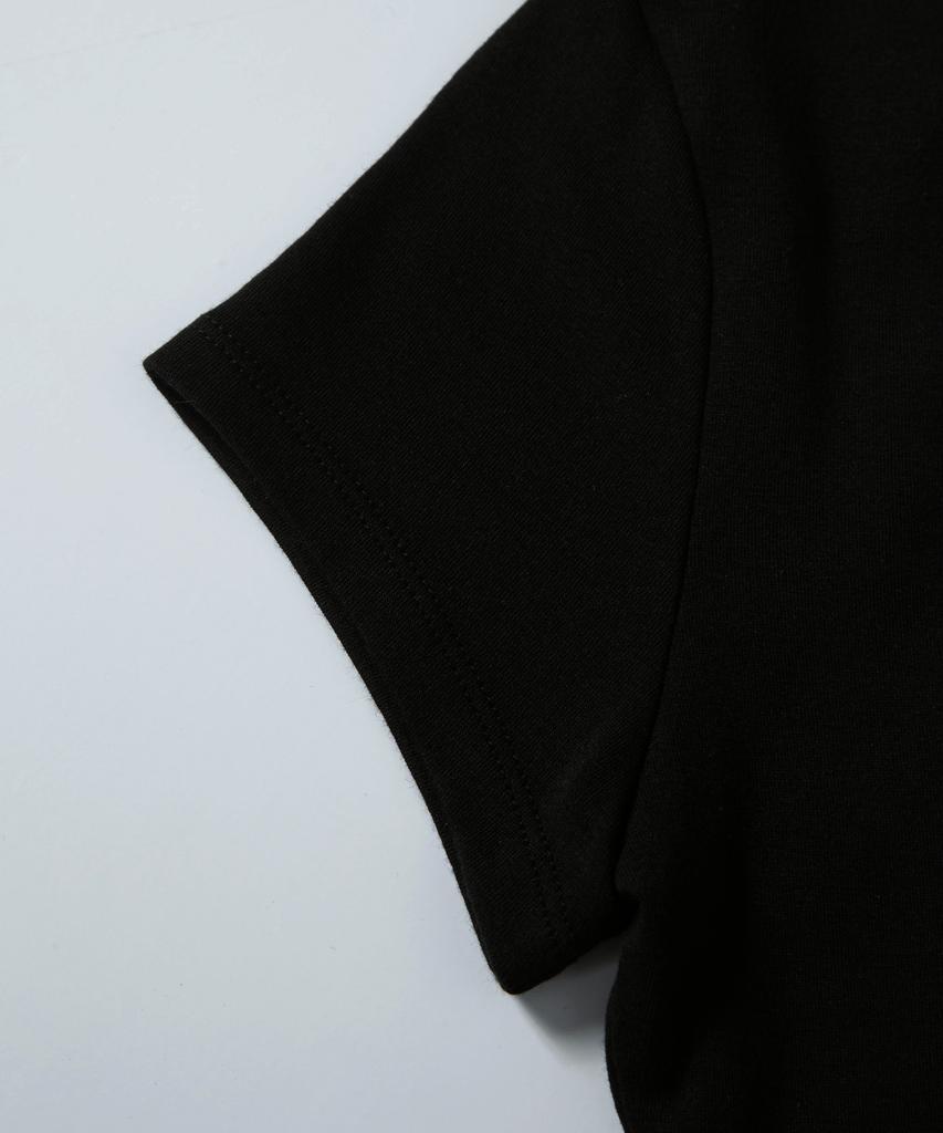 Aejeuon Ever Button Tee / Black