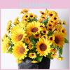 Sunflowers Single Bouquet Artificial Flower For Wedding And Home Decoration