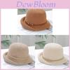 Vintage Rose Flower Sun Hat For Women With Wide Brim Summer Sun Protection